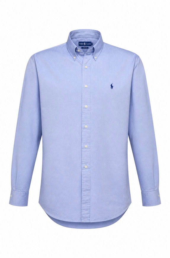 RALPH LAUREN ΠΟΥΚΑΜΙΣΟ ΜΠΛΕ ΑΝΤΡΙΚΟ PRE OWNED XXL
