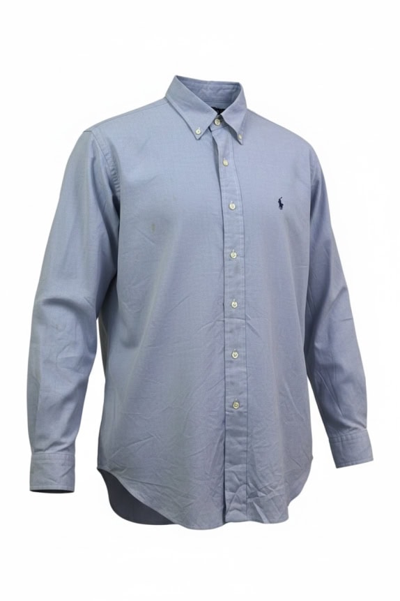 RALPH LAUREN ΠΟΥΚΑΜΙΣΟ OXFORD CLASSIC FIT LOGO ΓΑΛΑΖΙΟ UNISEX L