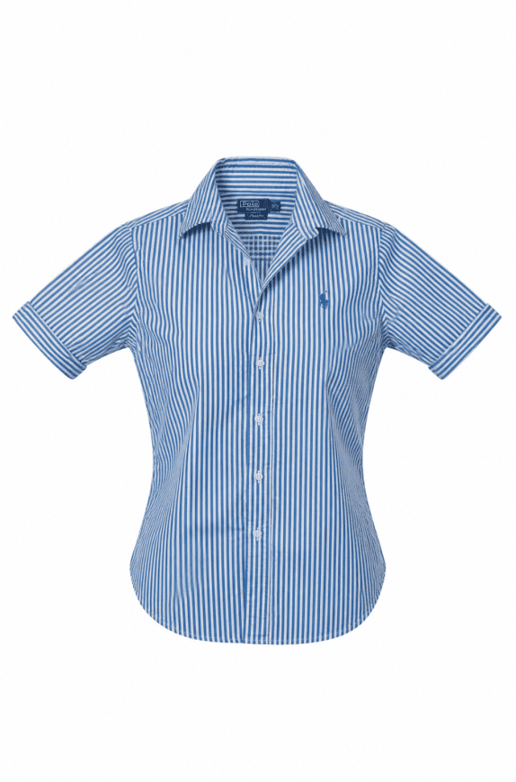 RALPH LAUREN ΠΟΥΚΑΜΙΣΟ ΡΙΓΕ CLASSIC ΜΠΛΕ ΑΝΤΡΙΚΟ PRE OWNED S