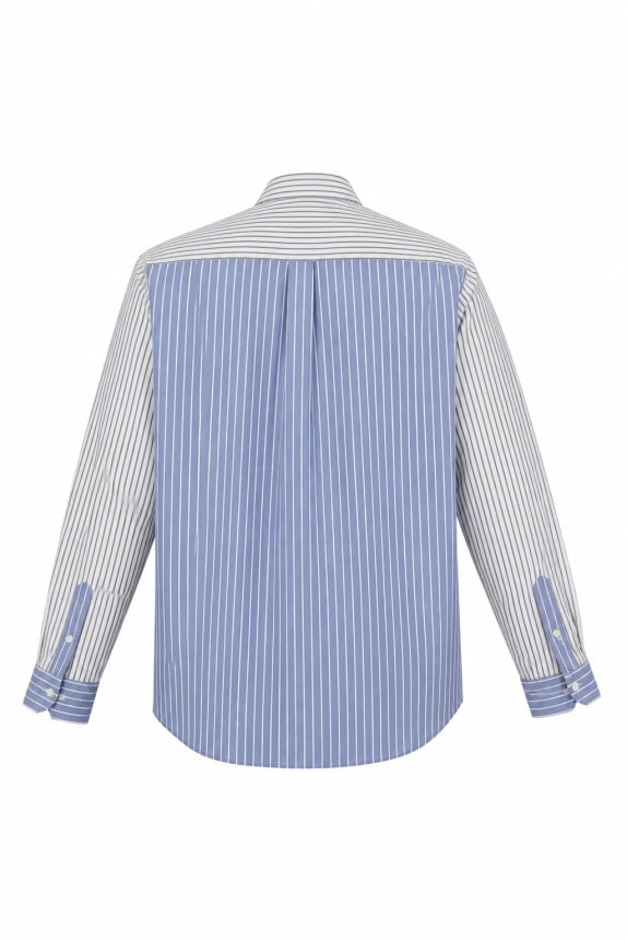 RALPH LAUREN ΠΟΥΚΑΜΙΣΟ ΡΙΓΕ ΜΠΛΕ ΑΝΤΡΙΚΟ PRE OWNED