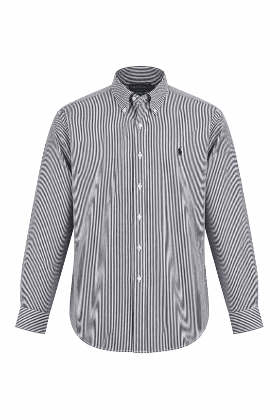 RALPH LAUREN ΠΟΥΚΑΜΙΣΟ ΡΙΓΕ NAVY ΑΝΤΡΙΚΟ PRE OWNED XXL