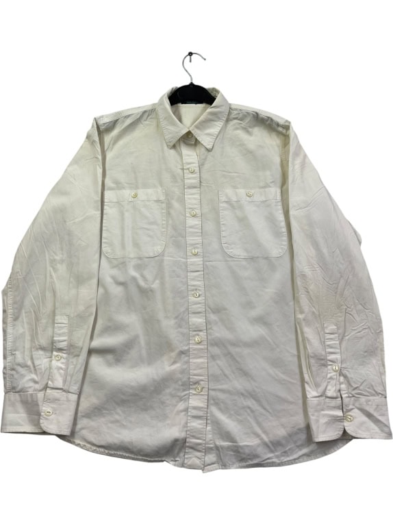 RALPH LAUREN ΠΟΥΚΑΜΙΣΟ VINTAGE ΕΚΡΟΥ ΑΝΤΡΙΚΟ L pre-owned