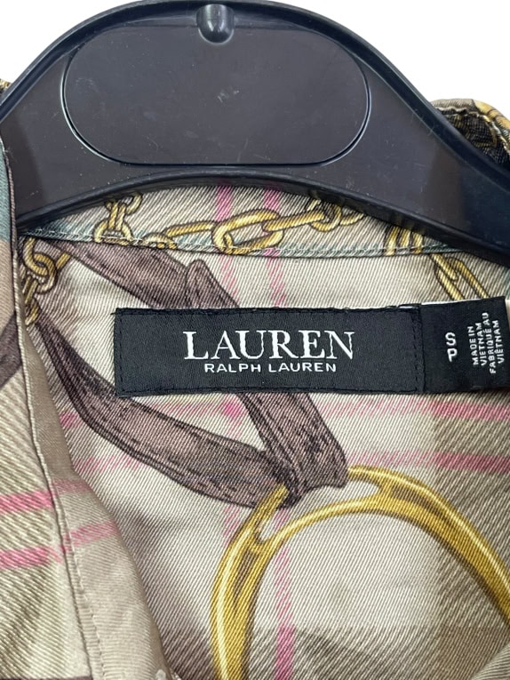 LAUREN RALPH LAUREN SHIRT VINTAGE MULTICOLOR WOMEN S pre-owned
