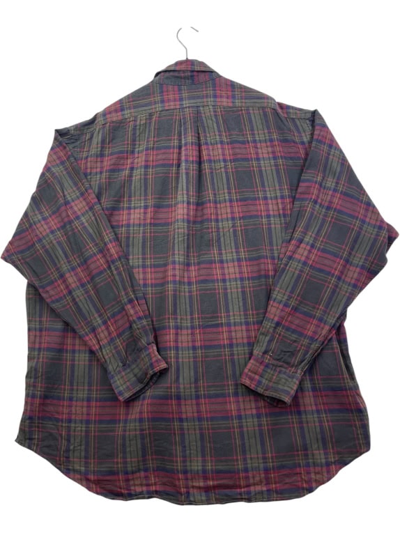 RALPH LAUREN ΠΟΥΚΑΜΙΣΟ VINTAGE ΠΟΛΥΧΡΩΜΟ ΚΑΡΟ ΑΝΤΡΙΚΟ XL pre-owned