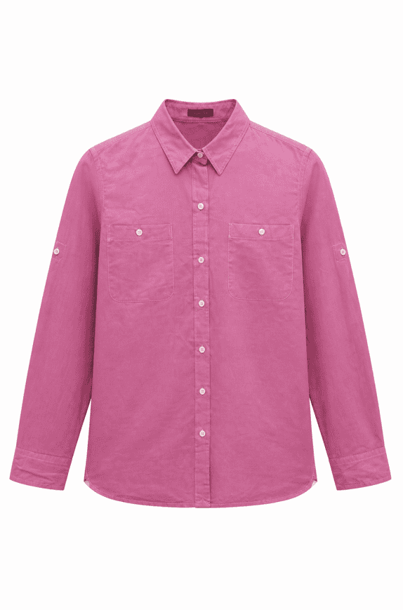 RALPH LAUREN SHIRT CLASSIC PINK ΑΝΤΡΙΚΟ PRE OWNED L