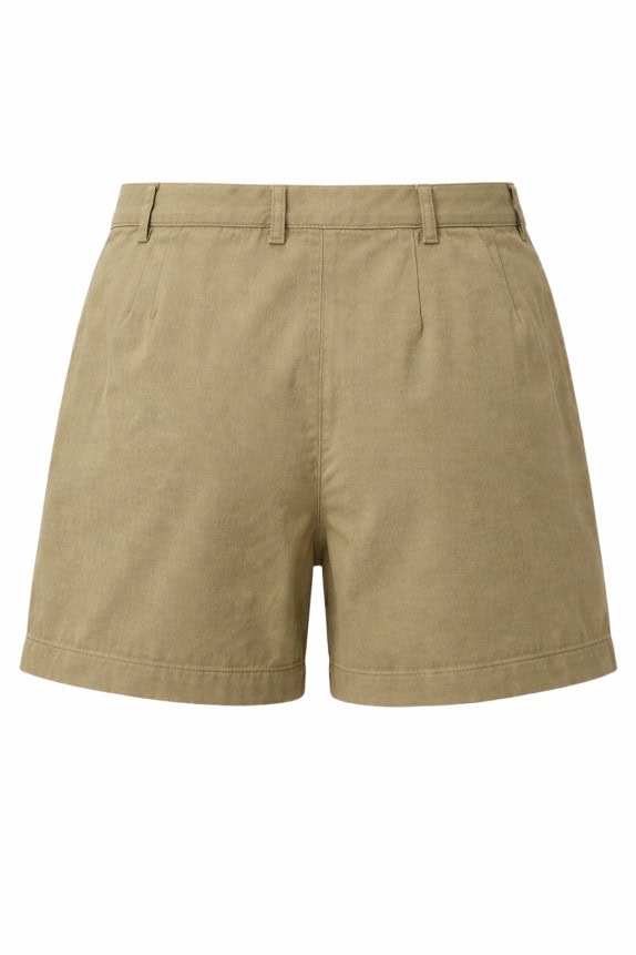 RALPH LAUREN SHORTS MINIMAL TAN WOMAN PRE OWNED XS