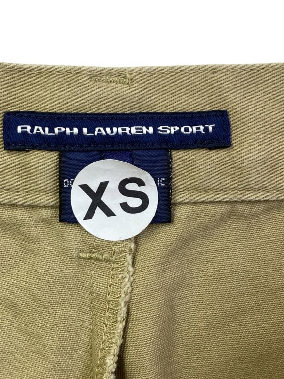 RALPH LAUREN SHORTS MINIMAL TAN WOMAN PRE OWNED XS