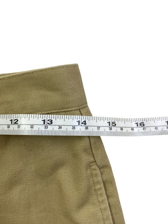 RALPH LAUREN SHORTS MINIMAL TAN WOMAN PRE OWNED XS