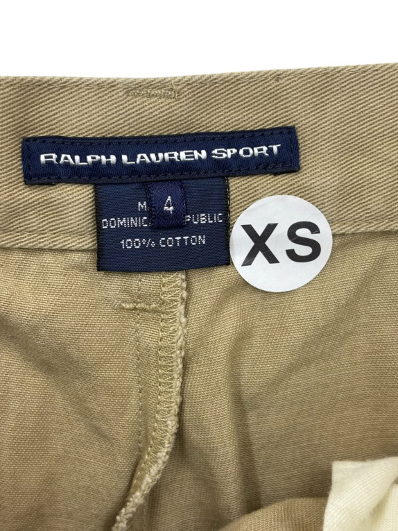 RALPH LAUREN SPORT CHINO ΣΟΡΤΣ ΚΛΑΣΙΚΟ ΜΠΕΖ ΓΥΝΑΙΚΕΙΟ PRE OWNED XS
