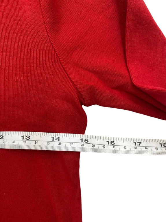RALPH LAUREN SPORT LONGSLEEVE CLASSIC RED WOMEN PRE OWNED S