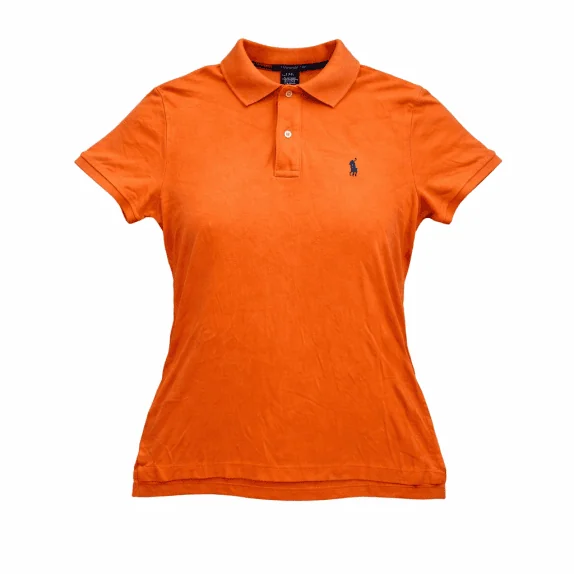 Ralph Lauren Sport Polo Μπλούζα Πορτοκαλί Βαμβακερή Ανδρική Large