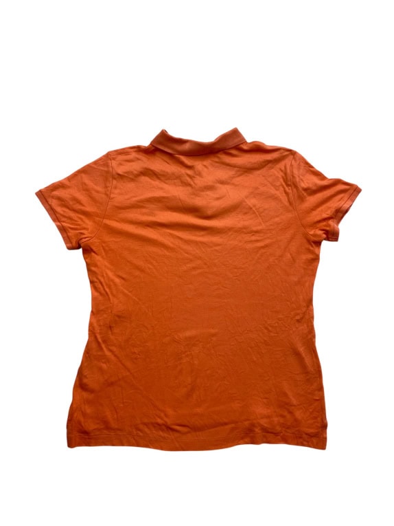 Ralph Lauren Sport Polo Maglietta Arancione in Cotone da Uomo Large
