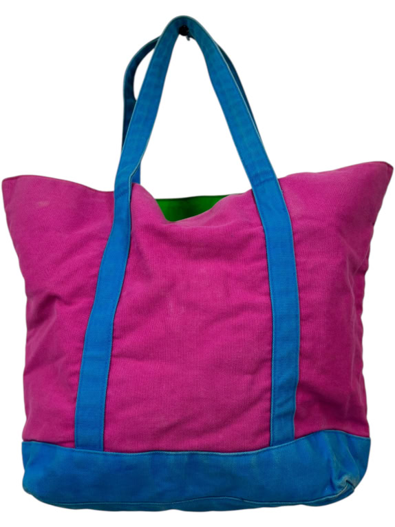 RALPH LAUREN TOTE BAG Y2K PINK UNISEX PRE OWNED