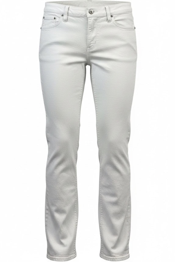 RALPH LAUREN ΤΖΙΝ ΠΑΝΤΕΛΟΝΙ CLASSIC OFF WHITE ΓΥΝΑΙΚΕΙΟ PRE OWNED S