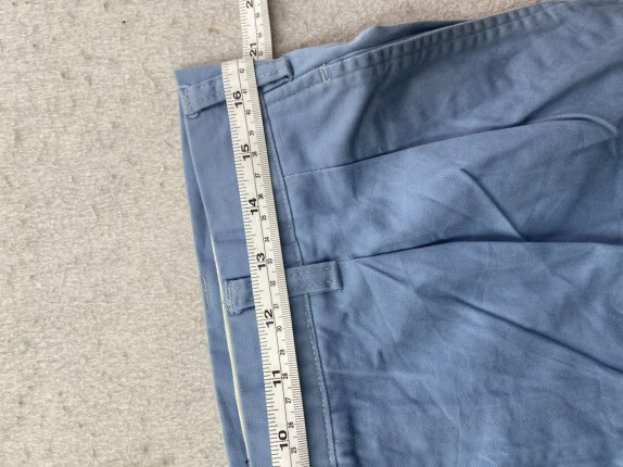 RALPH LAUREN BERMUDA CHINO BLU UOMO PRE OWNED