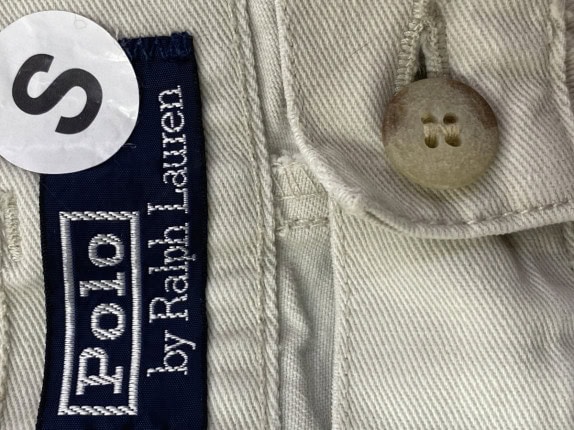 RALPH LAUREN ΒΕΡΜΟΥΔΑ CLASSIC BEIGE ΑΝΤΡΙΚΟ PRE OWNED S