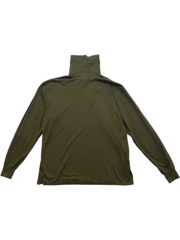 RALPH LAUREN ΖΙΒΑΓΚΟ ΜΠΛΟΥΖΑ ΚΛΑΣΙΚΗ OLIVE ΑΝΤΡΙΚΟ PRE OWNED L