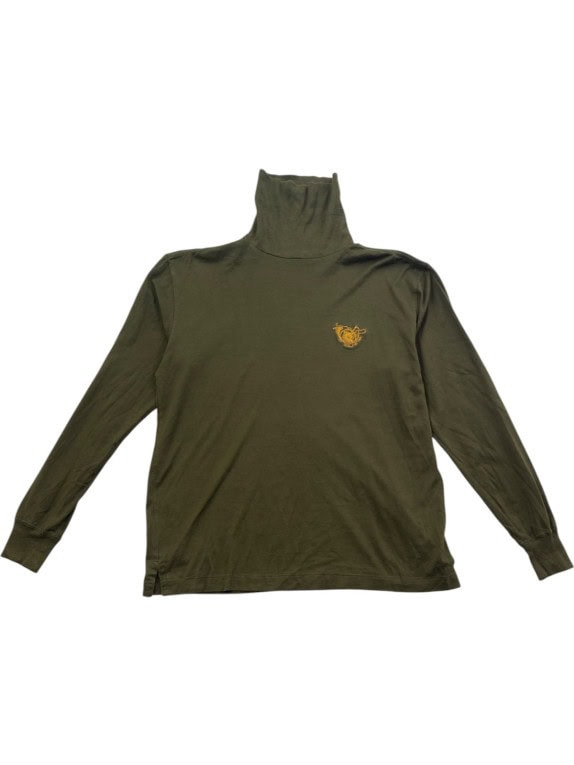RALPH LAUREN ΖΙΒΑΓΚΟ ΜΠΛΟΥΖΑ ΚΛΑΣΙΚΗ OLIVE ΑΝΤΡΙΚΟ PRE OWNED L