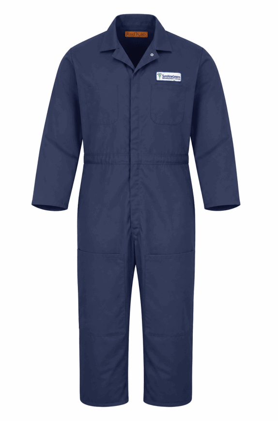 RED KAP WORKWEAR JUMPSUIT NAVY MEN PRE OWNED L