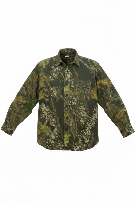 REDHEAD ΠΟΥΚΑΜΙΣΟ CAMO TREE PRINT ΠΡΑΣΙΝΟ/ΚΑΦΕ UNISEX M