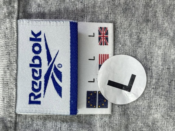90s REEBOK ΑΜΑΝΙΚΟ TANK TOP MINIMAL ΓΚΡΙ ΓΥΝΑΙΚΕΙΟ PRE OWNED L