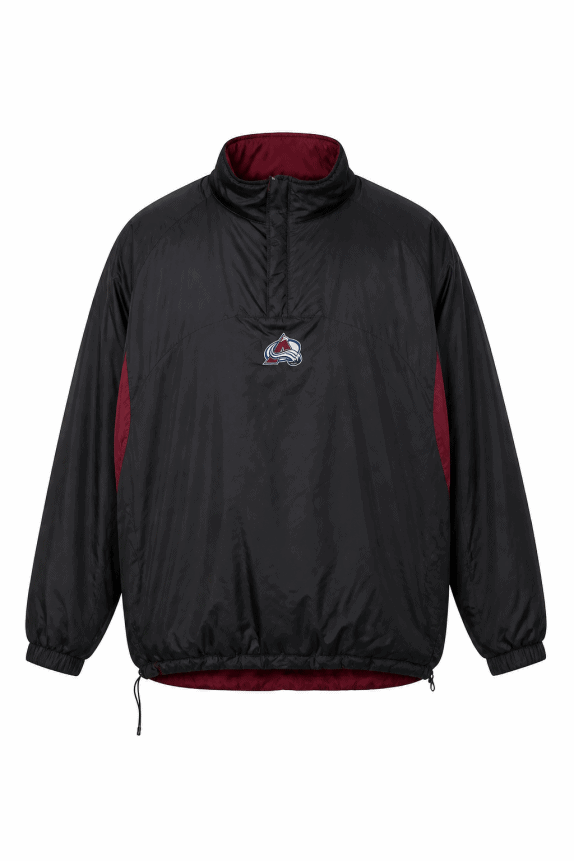 90s REEBOK ANORAK JACKET STREETWEAR BLACK ΑΝΤΡΙΚΟ PRE OWNED L