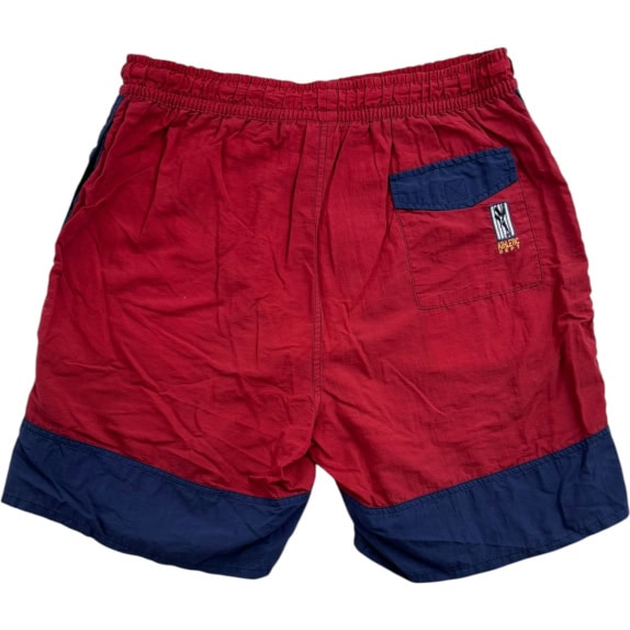 REEBOK PANTALONCINI SPORTIVI SPORTSWEAR ROSSO UNISEX USATO