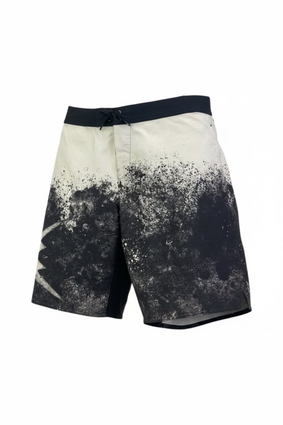 REEBOK BERMUDA SHORTS GRAPHIC MONOCHROME ΑΝΤΡΙΚΟ PRE OWNED M
