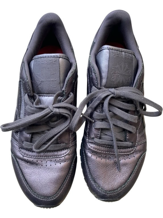 Reebok Classic Δερμάτινα Sneakers Μαύρα