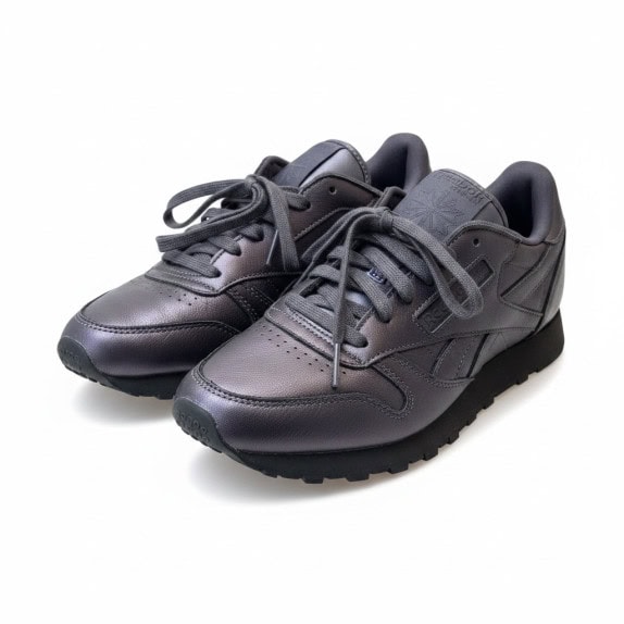 Reebok Classic Δερμάτινα Sneakers Μαύρα