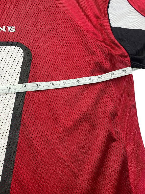 REEBOK ΦΑΝΕΛΑ ΑΜΕΡΙΚΑΝΙΚΟΥ ΠΟΔΟΣΦΑΙΡΟΥ SPORTSWEAR ΚΟΚΚΙΝΟ ΑΝΤΡΙΚΟ PRE OWNED L