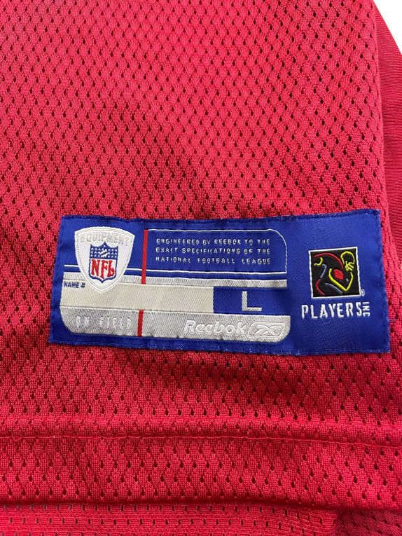 REEBOK FOOTBALL JERSEY ARCHIVE ΚΟΚΚΙΝΟ ΑΝΤΡΙΚΟ PRE OWNED L