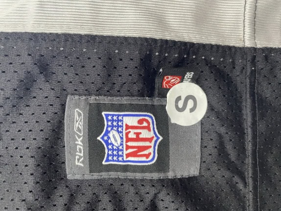NFL FOOTBALL JERSEY SPORTSWEAR ΜΑΥΡΟ ΑΝΤΡΙΚΟ PRE OWNED S