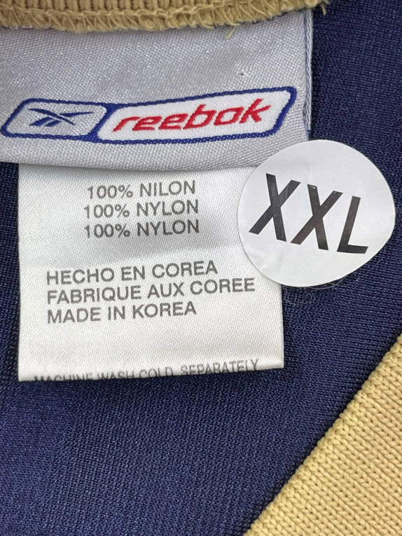 REEBOK FOOTBALL JERSEY SPORTSWEAR NAVY MEN PRE OWNED XXL