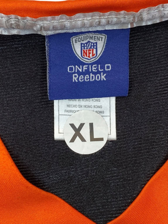 REEBOK FOOTBALL JERSEY VINTAGE ΜΑΥΡΟ ΑΝΤΡΙΚΟ PRE OWNED XL