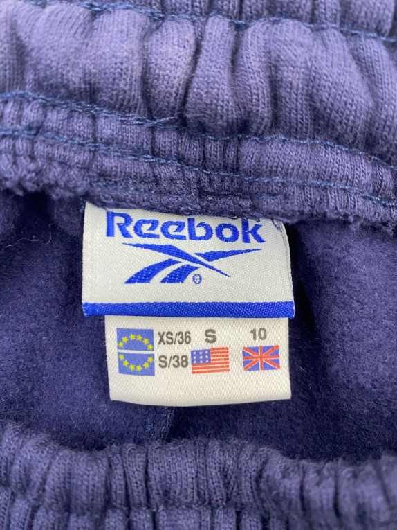 REEBOK ΦΟΡΜΑ VINTAGE ΜΕ ΛΟΓΟΤΥΠΟ ΜΠΛΕ ΓΥΝΑΙΚΕΙΑ S