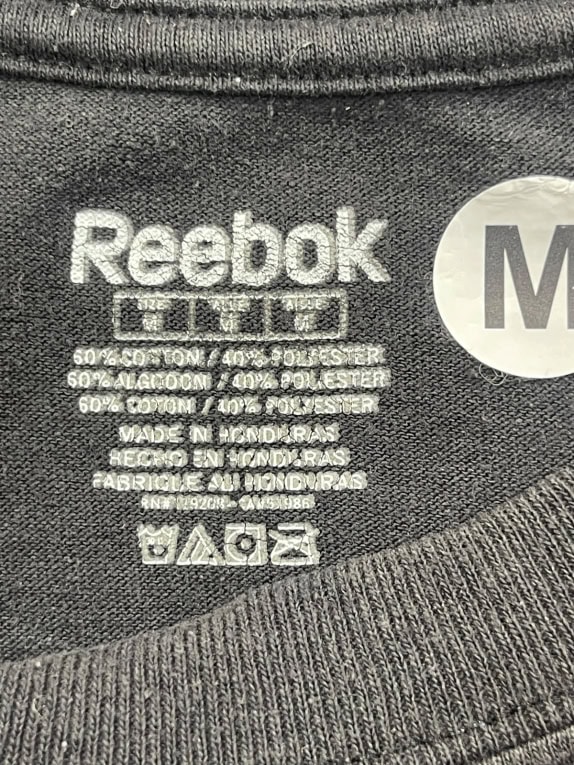 REEBOK GRAPHIC TEE ATHLETIC CHARCOAL ΑΝΤΡΙΚΟ PRE OWNED M
