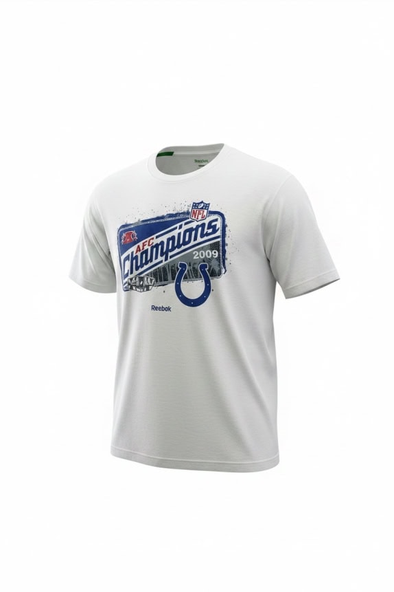 REEBOK GRAPHIC TEE SPORTSWEAR WHITE MENS PRE OWNED L