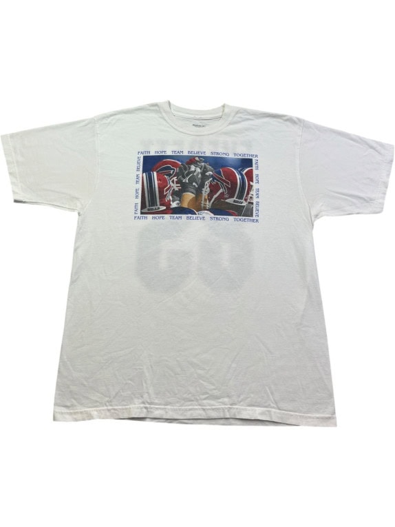 REEBOK GRAPHIC TEE SPORTSWEAR ΛΕΥΚΟ ΑΝΤΡΙΚΟ PRE OWNED L