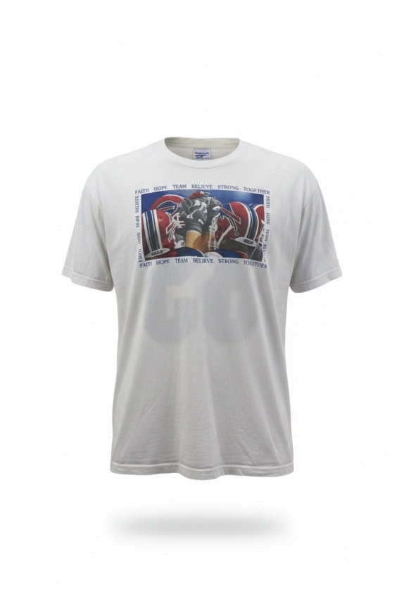 REEBOK GRAPHIC TEE SPORTSWEAR ΛΕΥΚΟ ΑΝΤΡΙΚΟ PRE OWNED L