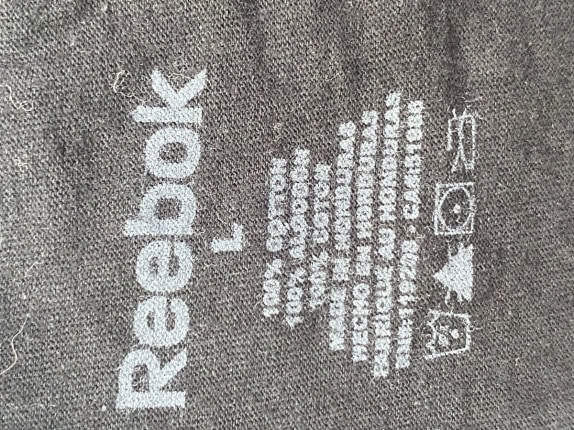 REEBOK GRAPHIC TEE STREETWEAR ΜΑΥΡΟ ΑΝΤΡΙΚΟ PRE OWNED L