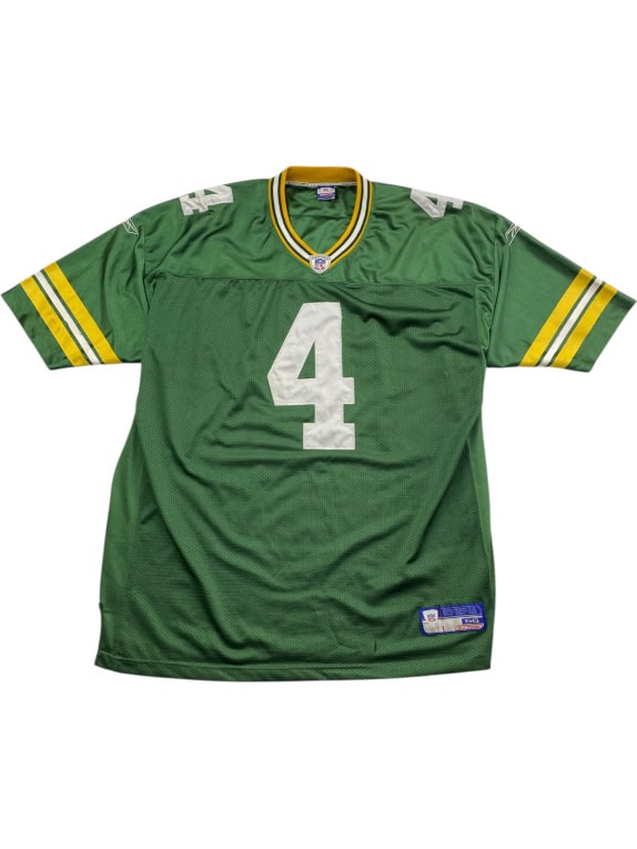 REEBOK GREEN BAY PACKERS NFL JERSEY VINTAGE FAVRE #4 ΠΡΑΣΙΝΟ ΑΝΔΡΙΚΟ XXXL