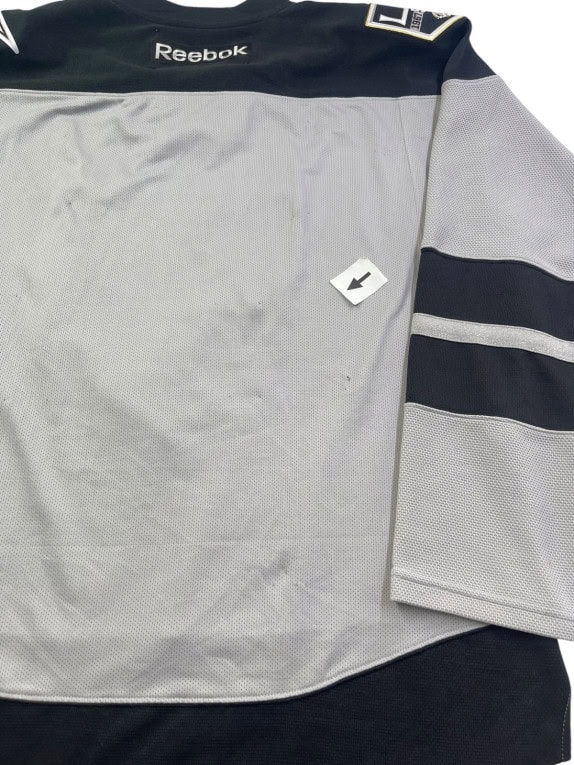 REEBOK JERSEY ARCHIVE GREY MALE PRE OWNED L