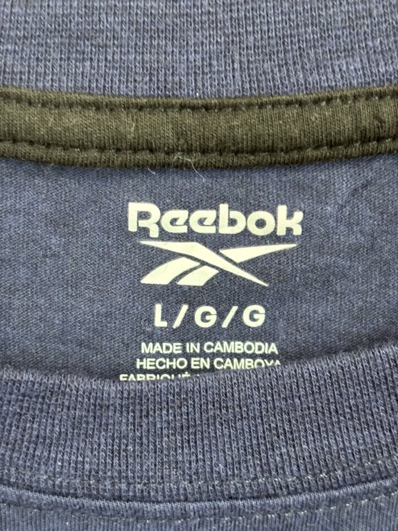 REEBOK ΜΑΚΡΥΜΑΝΙΚΗ ΜΠΛΟΥΖΑ LOGO ΜΠΛΕ UNISEX L