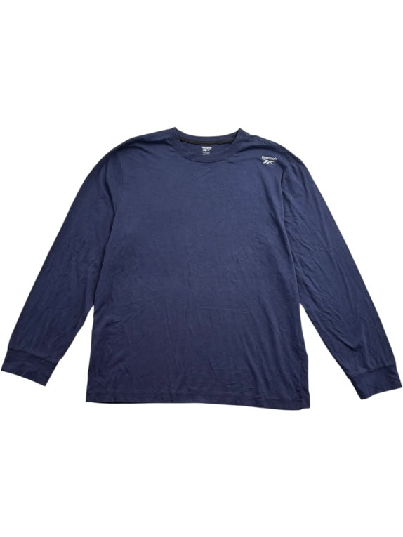 REEBOK ΜΑΚΡΥΜΑΝΙΚΗ ΜΠΛΟΥΖΑ LOGO ΜΠΛΕ UNISEX L