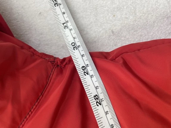 REEBOK ΜΠΟΥΦΑΝ ΓΟΥΝΤΟΜΠΡΕΙΚΕΡ ΑΘΛΗΤΙΚΟ ΜΑΥΡΟ ΚΟΚΚΙΝΟ ΑΝΤΡΙΚΟ PRE OWNED XL