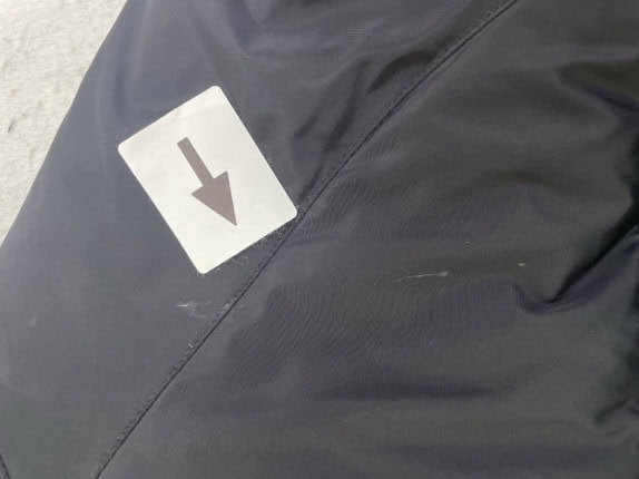 REEBOK ΜΠΟΥΦΑΝ ΓΟΥΝΤΟΜΠΡΕΙΚΕΡ ΑΘΛΗΤΙΚΟ ΜΑΥΡΟ ΚΟΚΚΙΝΟ ΑΝΤΡΙΚΟ PRE OWNED XL