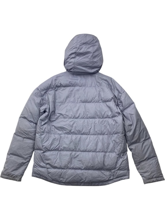 Reebok Puffer Jacket Hooded Grey Men’s M
