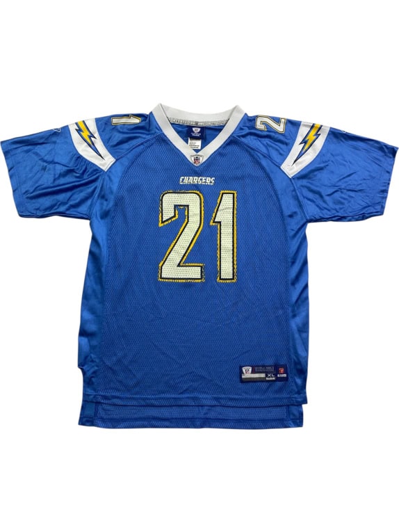 REEBOK NFL ONFIELD CHARGERS TOMLINSON 21 JERSEY VINTAGE LOGO ΜΠΛΕ UNISEX XL