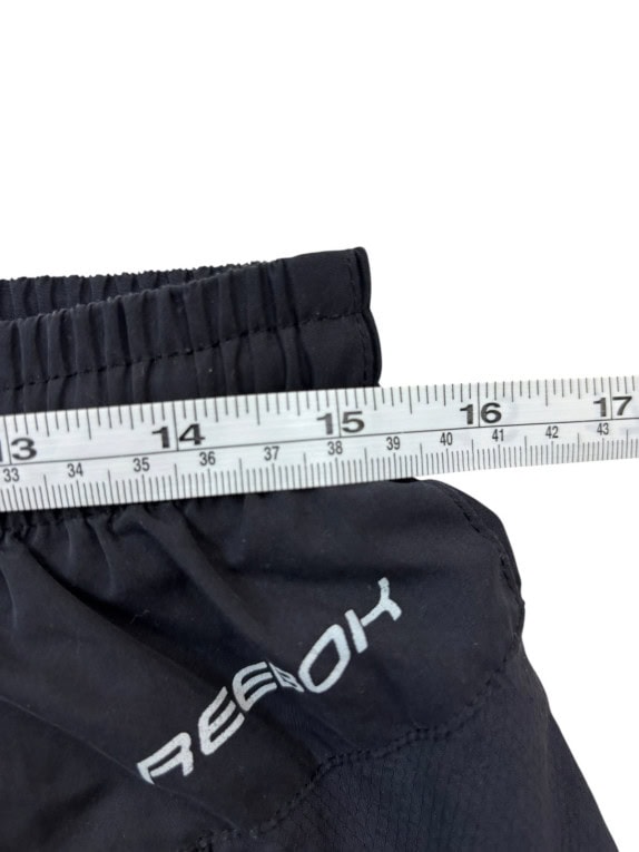 REEBOK PANTALONI SPORTIVI NERI UOMO PRE OWNED M
